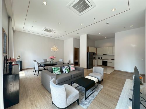 Large condo room in Sathorn area, 3 bedrooms, near BTS St. Louis, CBD location and has large living space like a house. Live in the city center Near the business area, convenient travel
