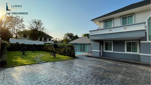 🇹🇭 [FOR SALE/RENT] คฤหาสน์หรู “บ้านสวนเนรมิตร“ (ออเงิน-รามอินทรา) - สวรรค์ส่วนตัวบนพื้นที่ 1 ไร่ 🌳✨