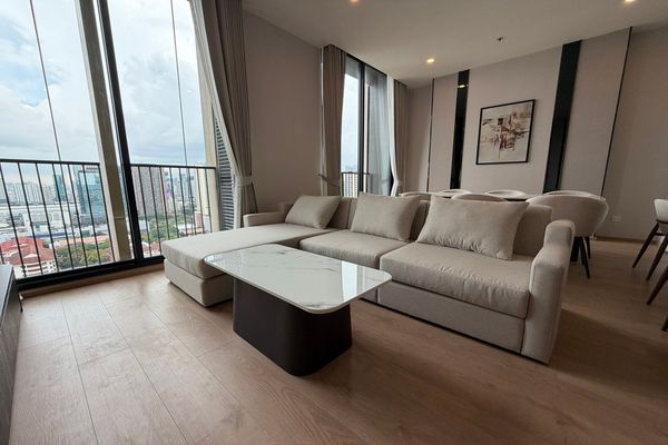 🔥 For Rent !!🔥 Noble Be19, 3 bedroom, 3 bathroom, high floor 24++, rare item !! Code C20260500019 furnished, ready to move in📣📣