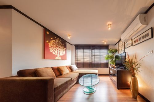 🔥For sale Lumpini Place Rama 4-Sathorn Lumpini Place Rama 4-Sathorn, location in the heart of the city, Sathorn, beautiful room, top floor, open view ✅ with full furniture.