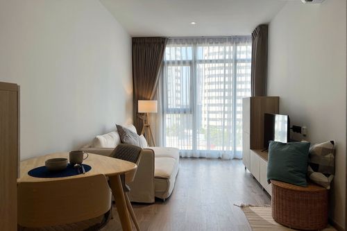🔥 For Rent !! Rhythm Ekamai Estate, 1 bedroom, 1 bathroom, city view, high floor, North Facing !!🔥Code C20260400038 furnished, ready to move in📣📣