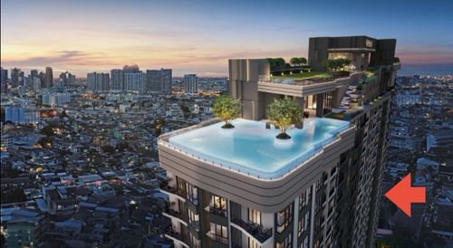 Down Payment for Sale: Supalai Tyme Charoen Nakhon (Supalai Tyme Charoen Nakhon) 2Bedrooms 2Bathrooms 67 sq m. Cornor Room