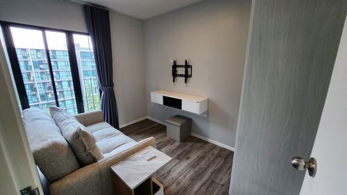Selling at a loss! Cheapest price in the project Atmoz Chaengwattana (Atmoz Chaengwattana), largest size in the project.  Completely beautiful view Near the Pink Line MRT Chaengwattana Station