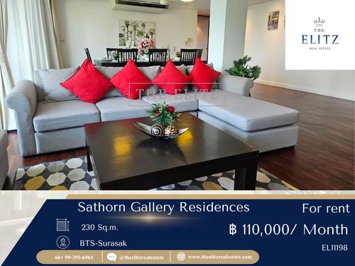 ✨ความเรียบง่าย ที่ไม่ธรรมดา อยู่แบบมีสไตล์  ที่ Sathorn Gallery Residences 