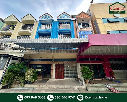 Commercial building, 4.5 floors, Khubon 27, Ramintra, newly renovated, ready for business.