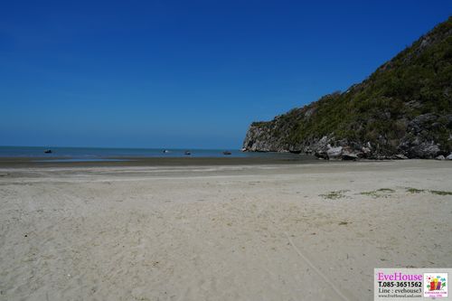 ขายที่ดิน ติดชายหาดบางปู ใกล้ถ้ำพระยานคร, จุดขึ้นลงเรือชมถ้ำ หาดทรายสวย หาดกว้างมาก ทรายละเอียด ที่ดินติดหาดกว้าง 25 ไร่ๆละ 9 ล้าน