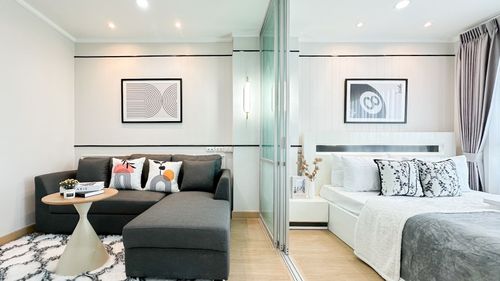 🌇 Lumpini Ville Lasalle-Bearing ✨ Condo ready to move in, near Bangna & BTS Bearing 🚆