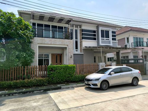 (Code SM1823) House for sale, Bangkok Boulevard Teparak - Wongwaen project: Bangkok Boulevard Theparak - Wongwaen.