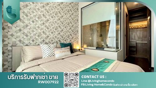  ให้เช่า Park Origin Thonglor ห้องใหม่เอี่ยม แต่งสวย สไตล์หรู  เฟอร์นิเจอร์และเครื่องใช้ไฟฟ้าครบ พร้อมเข้าอยู่ ใกล้ Bts ทองหล่อ-RW007922