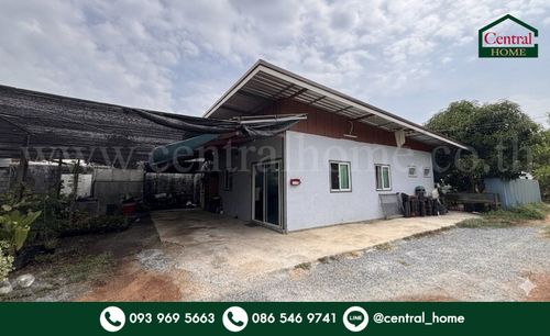 บ้านเดี่ยว 80 ตร.วา ลานตากฟ้า นครชัยศรี เมืองนครปฐม ราคาถูก