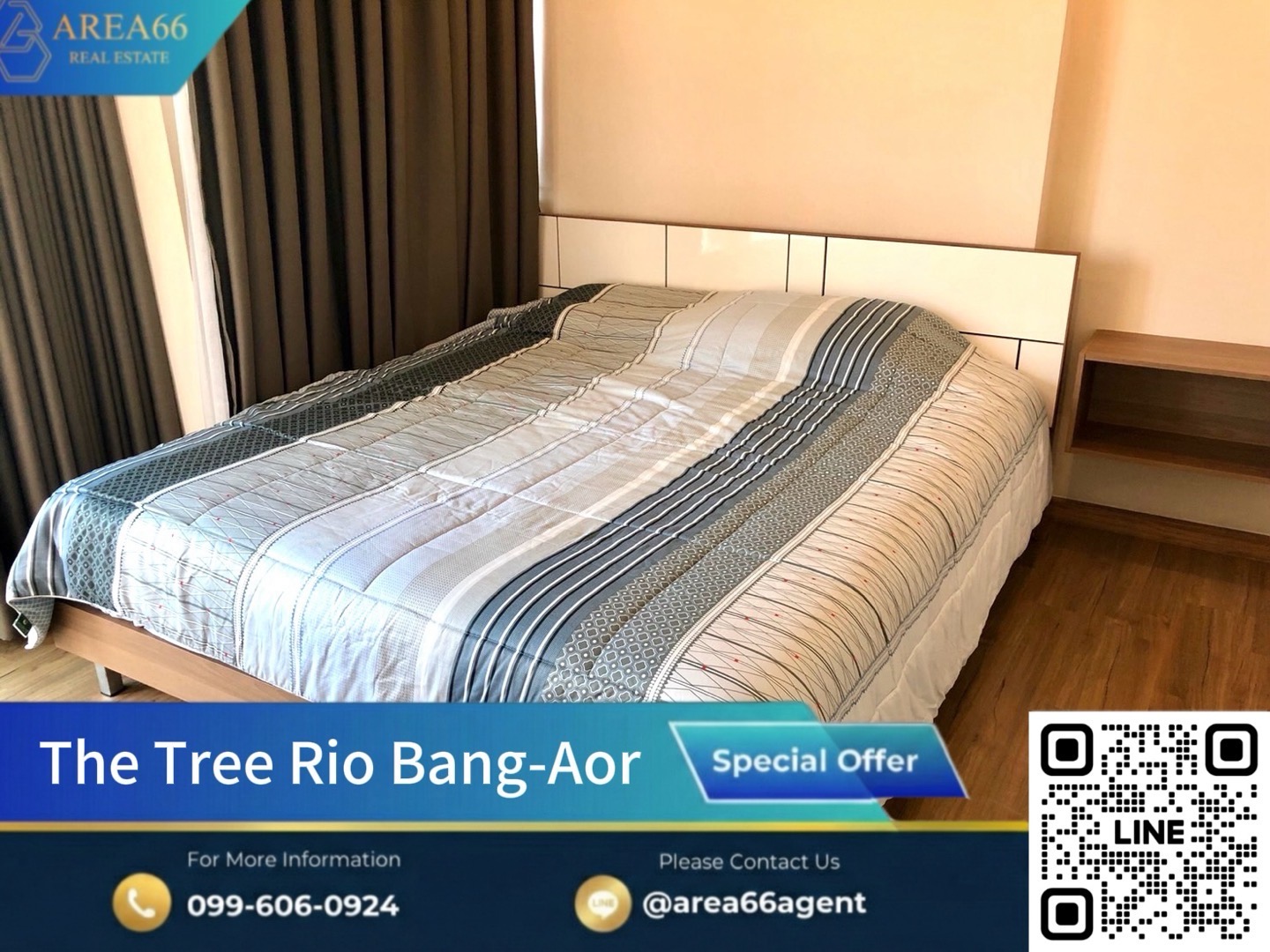 🔥ห้องสภาพดี ราคาดี คุ้มค่าแก่การลงทุนและอยู่อาศัย
The Tree Rio Bang-Aor(เดอะ ทรี ริโอ้ บางอ้อ)