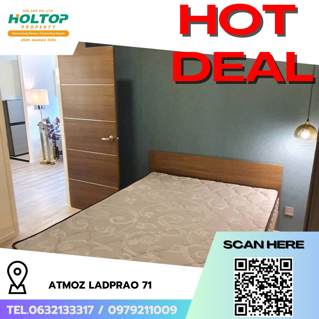 #R10049 🎉 180569 Condo for rent: Atmoz Ladprao 71 (Previous code R7942)