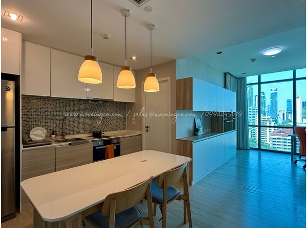2 Bedrooms Condo for Rent Near BTS Asoke &amp; MRT Sukhumvit