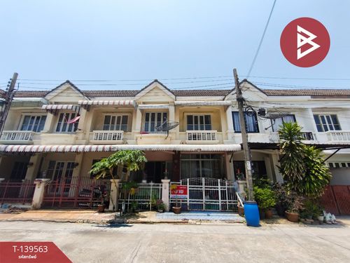 Townhouse for sale Busarin Village Pracha Uthit 129 Phra Pradaeng Samut Prakan