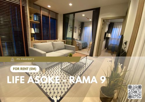 ให้เช่า ✨ Life Asoke - Rama 9 ✨ ใกล้ Central Rama 9 เฟอร์นิเจอร์ และ เครื่องใช้ไฟฟ้าครบ 