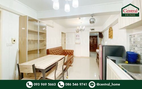 Condo 49 sq m. Century Park Vibhavadi 22, fully furnished, ready to move in.
