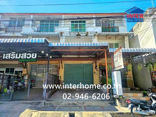Commercial building, 3 floors, 20 sq m. Commercial building near Suphanburi Police Station. Nang Soi Fa Road, Phra Panwasa Road, Mueang Suphan Buri, Suphan Buri