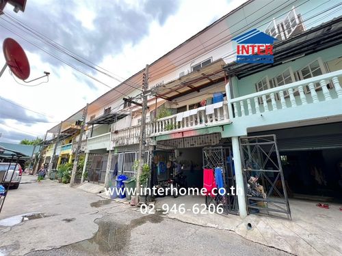 Townhouse, 3 floors, 12 sq m, Ratchanee Village. Soi Nuanchan 36, Intersection 10, Nuanchan Road, Pradit Manutham Road, Bueng Kum District, Bangkok