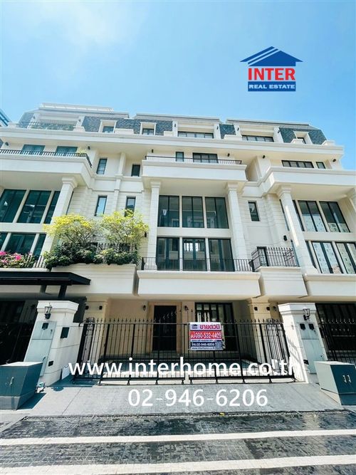 Townhome 4.5 floors, 29.5 sq m, Village House 22 Sathorn. Soi Narathiwat Ratchanakarin 22, Narathiwat Road, Yannawa District, Bangkok
