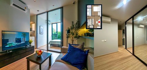 Condo near BTS Punnawithi for sale: Skyrise Avenue Sukhumvit 64. Prime location for investment.