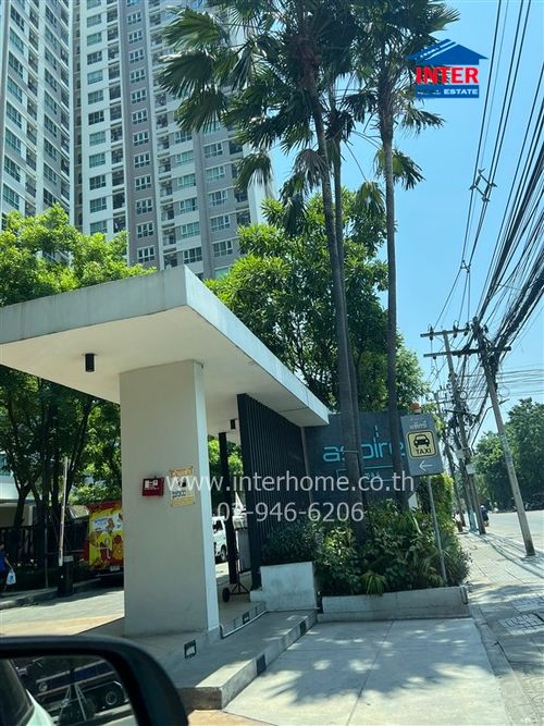Condominium 27.98 sq m. Aspire Rama 4, Soi Sukhumvit 42, Rama 4 Road, Khlong Toei District, Bangkok.