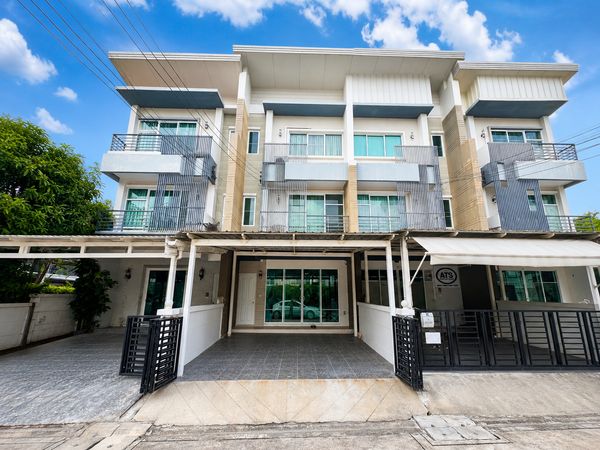 ขายทาวน์โฮม 3 ชั้น Town Avenue พระราม 9 โดยแสนสิริ บ้านสวยพร้อมอยู่ ขายพร้อมเฟอร์นิเจอร์ ทำเลกรุงเทพกรีฑา 7 ใกล้โรงเรียนนานาชาติ