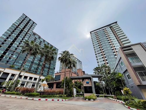คอนโดศรีราชา Sea Hill ห้องใหญ่ 50ตรม. 2 ระเบียง มีอ่างอาบน้ำ วิวภูเขา