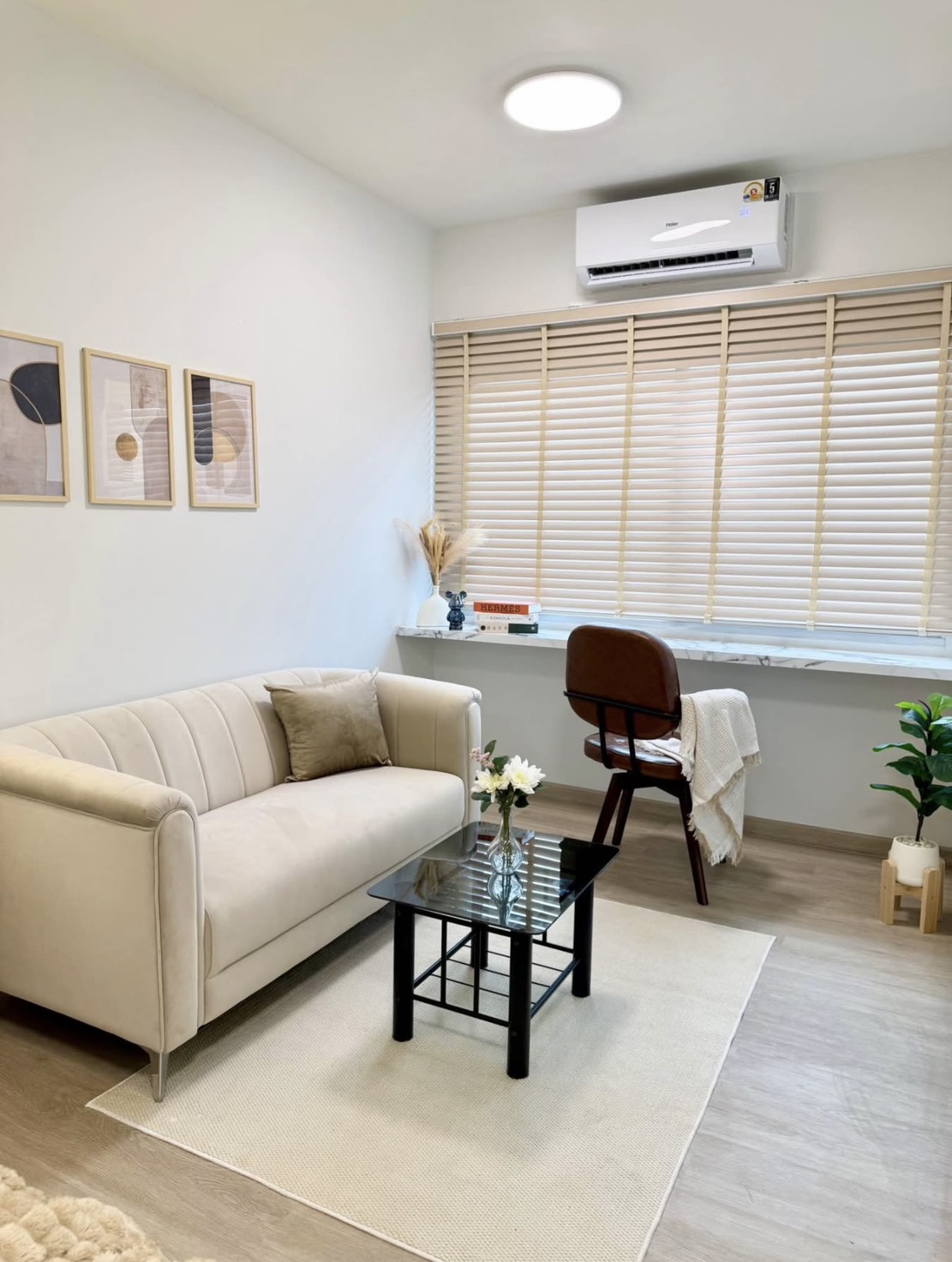 ห้องรีโนเวทใหม่ บิ้วอินใหม่ทั้งห้อง ⭐A Space Sukhumvit 77 (เอ สเปซ สุขุมวิท 77)