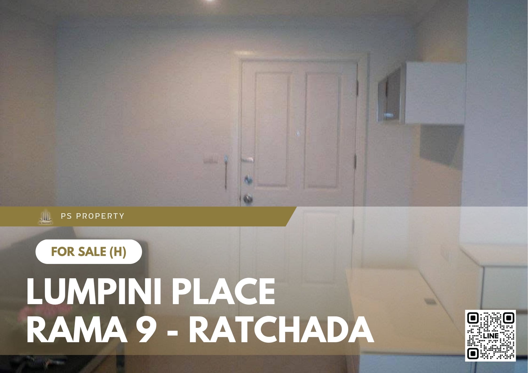 ขายด่วน ✨ Lumpini Place Rama 9 - Ratchada ✨ วิวเมืองสวย เฟอร์นิเจอร์ครบ พร้อมอยู่ ใกล้ MRT พระราม 9