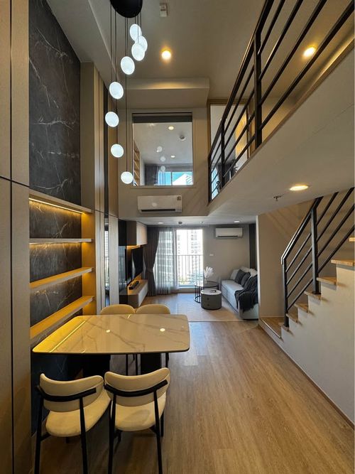 +++เช่าด่วน+++ Culture Chula** Duplex 2 ห้องนอน 58 ตร.ม. แต่งครบพร้อมอยู่!!!