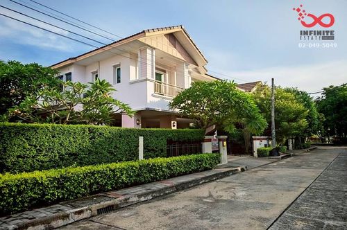ขายบ้านเดี่ยว ถนนเสรีไทย ม.เศรษฐสิริ วงแหวน-สุขาภิบาล2  2 ชั้น 81.2 ตรว.