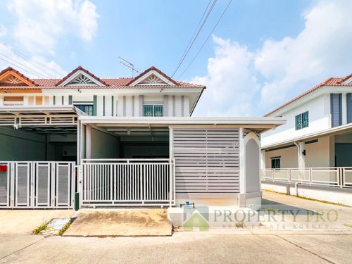 ขาย บ้าน พฤกษา D รังสิต คลอง 3 ทาวน์โฮม 2 ชั้น ขนาด 23 ตรว 120 ตรม 2 นอน 2 น้ำ หลังมุม รีโนเวทใหม่  ใกล้ รังสิต-นครนายก คลองหลวง พหลโยธิน วิภาวดีรังสิต กาญจนาภิเษก : SL26S-008