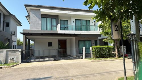Single house for rent, The City Bangna 1 project, ready to move in, good location near Mega Bangna ✨