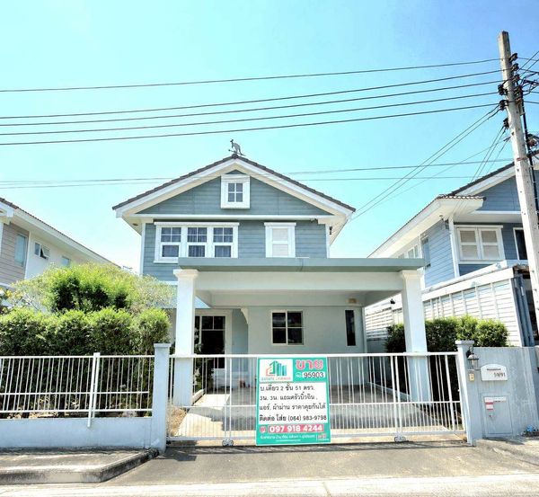 95903 - For sale, 2-story detached house, Villaggio Pinklao-Salaya project. Samret Phatthana Road, Sala Sala Subdistrict, Bang Kruai District, Nonthaburi Province