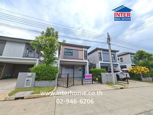บ้านเดี่ยว 2 ชั้น 35 ตร.ว. หมู่บ้านคณาสิริ ศาลายา-ปิ่นเกล้า ซอยบุญชิน ถนนกาญจนาภิเษก ถนนทางหลวงชนบท1011 บางกรวย นนทบุรี