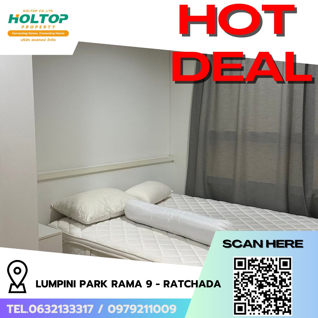 #R10074 🎉 200569 Condo for rent Lumpini Park Rama 9 - Ratchada.