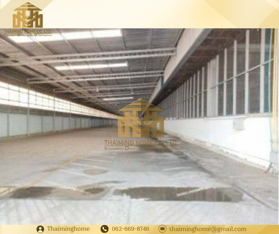 Distribution warehouse for rent, size 2,250 sq m., Krok Somboon, Prachinburi Province (Property Code TW4-22226)