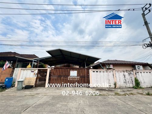 2-story detached house, 100 sq m, Sinpatthana Thani Village, Soi Thawi Watthana 9, Phutthamonthon Sai 3 Road. Thawi Watthana Khlong Road, Thawi Watthana District, Bangkok