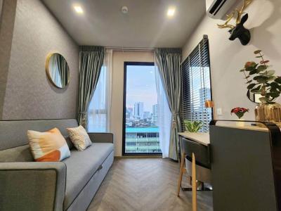 🔥For Rent Now🔥 Chapter Chula-Samyan, 2 Bedrooms, Luxurious Fully Furnished Unit with Built-in Furniture, 9th Floor, Unobstructed South-facing View, Near MRT Samyan (600 m), Close to Chulalongkorn University, Ready to Move In.