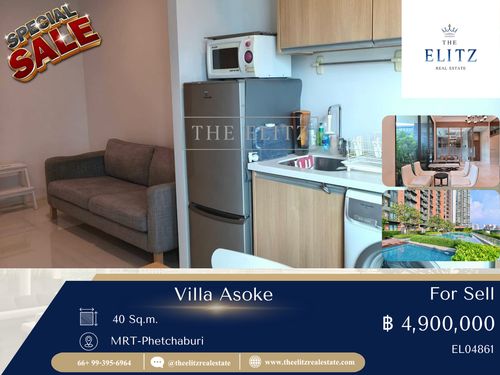 ✨ให้ทุกวันของคุณเต็มไปด้วยความสบาย ที่ Villa Asoke พื้นที่ที่ออกแบบมาเพื่อการพักผ่อน