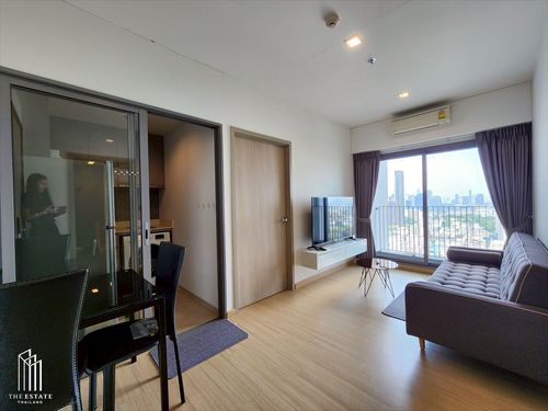 For rent Whizdom Connect ฟังก์ชันยืดหยุ่น 1 ห้องนอน + Flexi Room ปรับทำงานหรือพักผ่อนได้ มีโซฟาเบด รองรับทุกไลฟ์สไตล์ @27,000 Baht