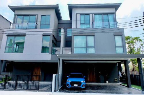 ขาย บ้านสวยพร้อมอยู่ ตกแต่งครบเหมือนบ้านตัวอย่าง ทำเลดีที่สุดในโครงการ ติดสวนใหญ่หน้าบ้าน นัดชมบ้านได้ค่ะ 🏡✨