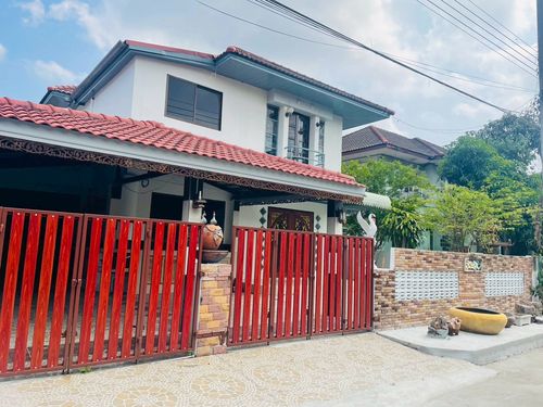 ขาย บ้านเดี่ยว 2 ชั้น เนื้อที่กว้าง✨หมู่บ้านสุภาพงศ์ 2 คลอง 7 ลำลูกกา Supapong 2 Village 📍  ทำเลดีติดถนน 4 เลน ลำลูกกา-วังน้อย ใกล้สวนสัตว์เขาดินแห่งใหม่