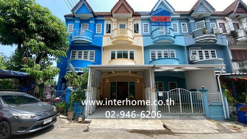 ทาวน์เฮ้าส์ 3 ชั้น 17 ตร.ว. หมู่บ้านพงษ์ศิริชัย2 ใกล้ธนาคารกสิกรไทย สาขาพุทธมณฑลสาย4 ถนนเพชรเกษม ถนนพุทธมณฑลสาย4-พุทธสาคร กระทุ่มแบน สมุทรสาคร
