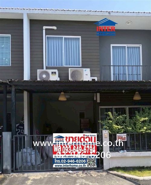 ทาวน์เฮ้าส์ 2 ชั้น 17.5 ตร.ว. หมู่บ้านอารียาเดอะคัลเลอร์ส เฟส3 วงแหวน-รามอินทรา ใกล้แฟชั่นไอส์แลนด์ ซอยสุเหราคลองหนึ่ง15 ถนนรามอินทรา ถนนหทัยราษฏร์ เขตคลองสามวา กรุงเทพมหานคร