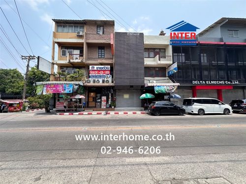 Commercial building, 4 floors, 18 sq m, commercial building, Soi Phatthanakan 53, Phatthanakan Road, Srinakarin Road, Phra Khanong District, Bangkok.
