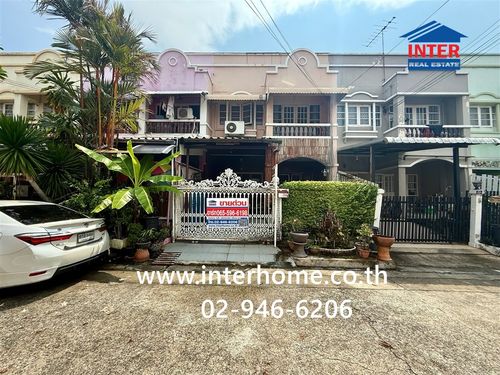 Townhouse, 2 floors, 24 sq m, Khlong Chan Village, Villa 7, Soi Ramkhamhaeng 154, Ramkhamhaeng Road, Saphan Sung District, Bangkok.