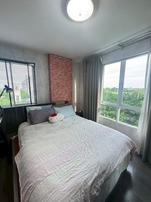 🔥 ขาย D Condo Campus Resort Bangna ดีคอนโด แคมปัส รีสอร์ท บางนา ทำเลดี ใกล้ ABAC บางนา ห้องหัวมุม ชั้น 5 วิวโล่ง อากาศถ่ายเท