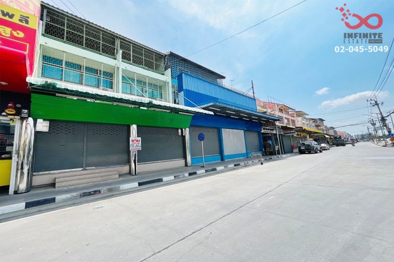 ขายอาคารพาณิชย์ 4 ชั้น 42 ตร.ว. เคหะเมืองใหม่บางพลี บางเสาธง สมุทรปราการ ติดถนนใหญ่