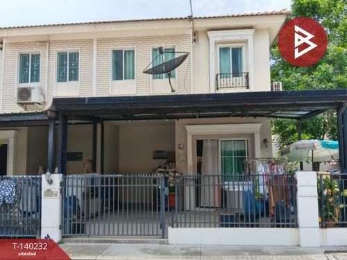 Townhouse for sale Pruksa Ville Village 99 Phetkasem, Samut Sakhon, cheap price